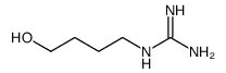 2-(4-hydroxybutyl)guanidine结构式