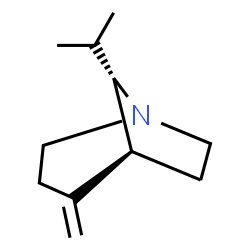 1-Azabicyclo[3.2.1]octane,4-methylene-8-(1-methylethyl)-,anti-(9CI) structure
