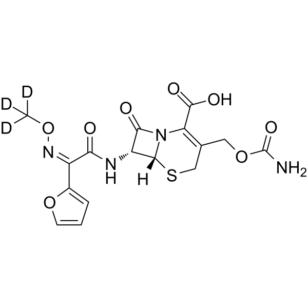 Cefuroxime-d3 Structure