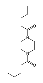 1,1'-(Piperazine-1,4-diyl)bis(1-pentanone)结构式