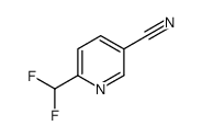 3-氰基-6-二氟甲基吡啶结构式