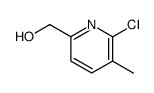 5-methyl-6-chloro-2-pyridinemethanol结构式