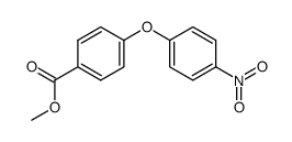 methyl 4-(4-nitrophenoxy)benzoate Structure