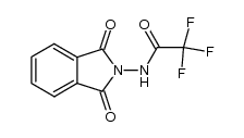 N-(1,3-dioxoisoindolin-2-yl)-2,2,2-trifluoroacetamide结构式