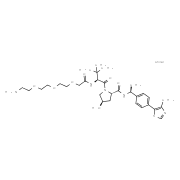 (S,R,S)-AHPC-Me-CO-CH2-PEG3-NH2结构式