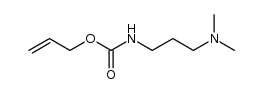 allyl (3-(dimethylamino)propyl)carbamate Structure