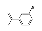 1-Bromo-3-(1-propen-2-yl)benzene Structure
