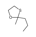 2-methyl-2-propyl-1,3-oxathiolane Structure