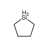 1-Silacyclopentane结构式