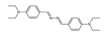 4-(diethylamino)benzaldehyde [[4-(diethylamino)phenyl]methylene]hydrazone structure