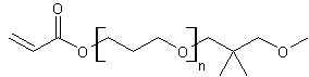 NEOPENTYL GLYCOL METHYL ETHER PROPOXYLA& structure