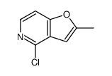 4-chloro-2-methylfuro[3,2-c]pyridine structure