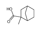 2-methylbicyclo[2.2.1]heptane-2-carboxylic acid结构式