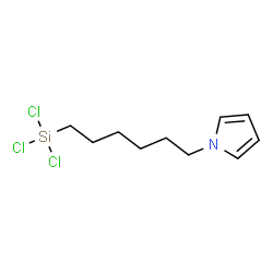 1-(6-(trichlorosilyl)hexyl)1h-pyrrole Structure