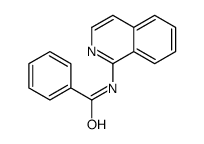 N-(1-Isoquinolinyl)benzamide结构式
