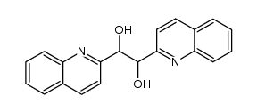 1,2-di-quinolin-2-yl-ethane-1,2-diol结构式