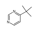 Pyrimidine, 4-(1,1-dimethylethyl)- (9CI)结构式