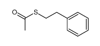 S-phenethyl ethanethioate Structure