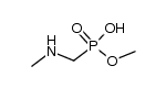 methylaminomethylphosphonic acid dimethylester Structure