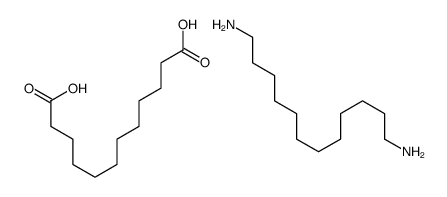 dodecane-1,12-diamine,dodecanedioic acid结构式