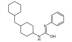 1-[4-(cyclohexylmethyl)cyclohexyl]-3-phenylurea Structure