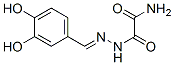 Acetic acid, aminooxo-, [(3,4-dihydroxyphenyl)methylene]hydrazide (9CI)结构式