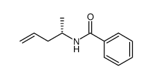 (S)-3-(benzoylamino)-4-pentene结构式