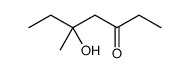 5-hydroxy-5-methylheptan-3-one Structure