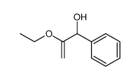 2-ethoxy-1-phenylprop-2-en-1-ol结构式