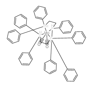 carbon monoxide,2-diphenylphosphaniumylethyl(diphenyl)phosphanium,molybdenum结构式
