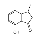 7-hydroxy-3-methylindan-1-one Structure