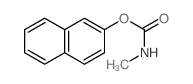 2-Naphthalenol, methylcarbamate结构式