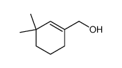 (3,3-dimethylcyclohex-1-en-1-yl)methanol Structure