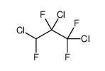 1,2,3-trichloro-1,1,2,3-tetrafluoropropane结构式