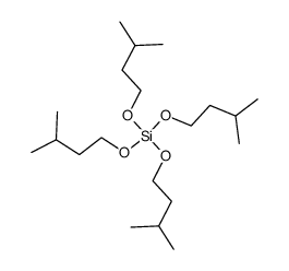 tetrakis-(3-methyl-butoxy)-silane Structure