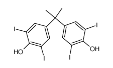 4,4'-isopropylidenedi(2,6-diiodophenol)结构式