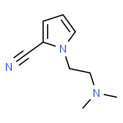 1H-Pyrrole-2-carbonitrile,1-[2-(dimethylamino)ethyl]-(9CI) Structure