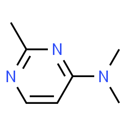 4-Pyrimidinamine, N,N,2-trimethyl- (9CI) structure