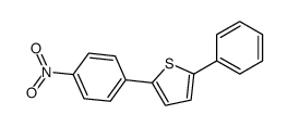 2-(4-nitrophenyl)-5-phenylthiophene结构式