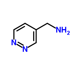 1-(4-Pyridazinyl)methanamine Structure