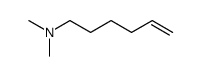 N,N-dimethyhex-5-enylamine Structure