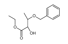 ethyl (2R,3S)-2-hydroxy-3-phenylmethoxybutanoate结构式