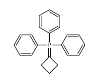 cyclobutylidene(triphenyl)-λ5-phosphane结构式
