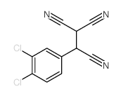 2-(3,4-dichlorophenyl)ethane-1,1,2-tricarbonitrile结构式