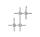iodo-[[[iodo(dimethyl)silyl]-dimethylsilyl]-dimethylsilyl]-dimethylsilane Structure