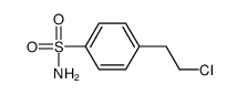 4-(2-CHLORO-ETHYL)BENZENESULFONAMIDE结构式