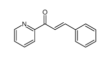 (E)-3-苯基-1-(吡啶-2-基)丙-2-烯-1-酮结构式