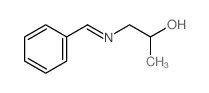 2-Propanol,1-[(phenylmethylene)amino]- Structure