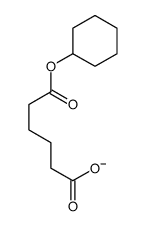 6-cyclohexyloxy-6-oxohexanoate Structure