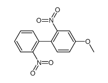 (2,2'-dinitro-biphenyl-4-yl)-methyl ether Structure
